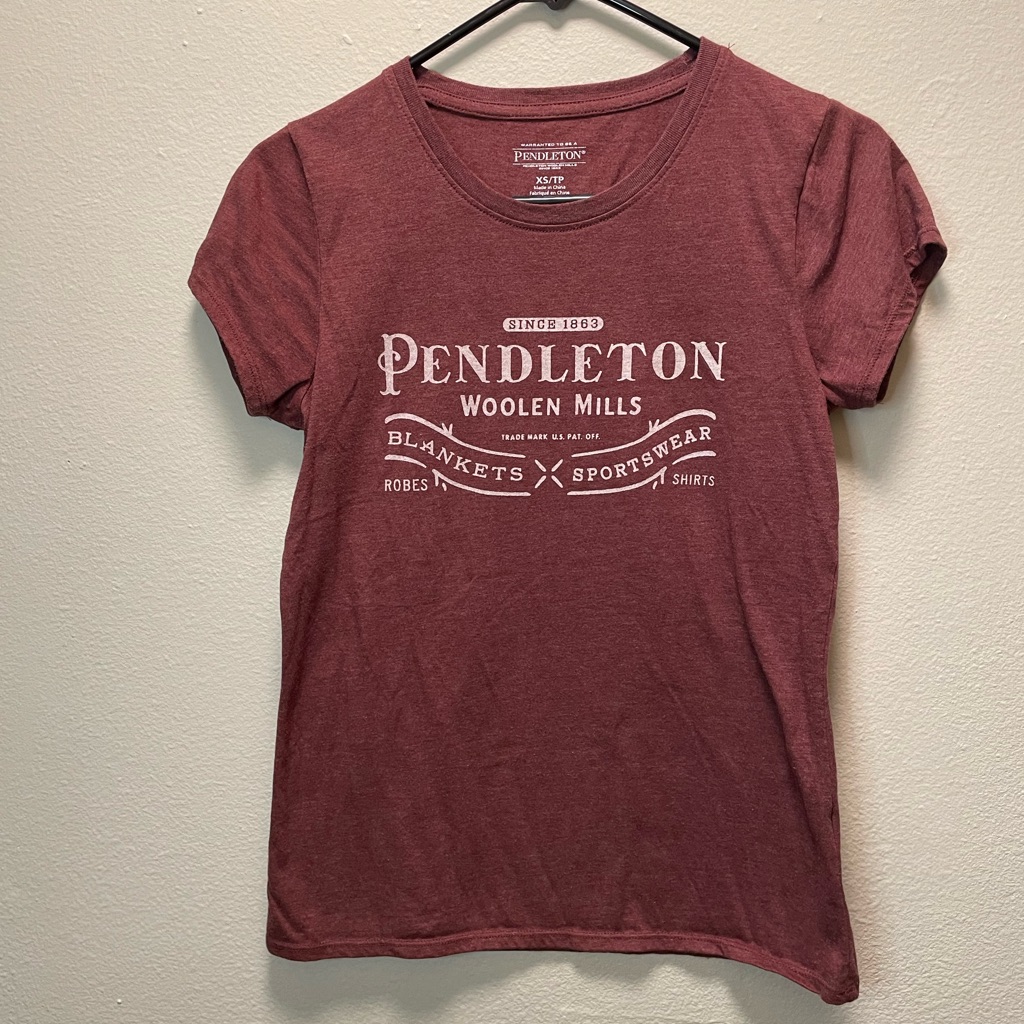 Pendleton Tshirt Xs/S